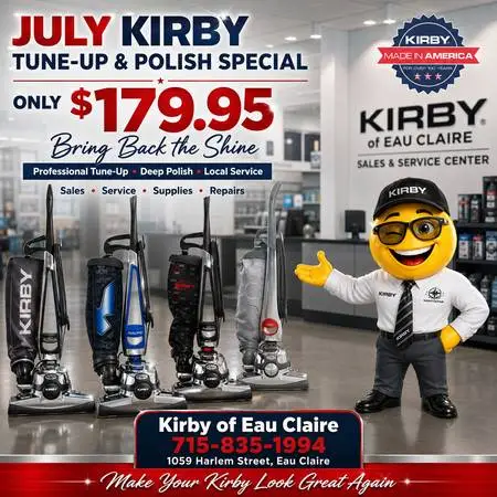 Kirby Tune-Up & Polish Special - $179.95 - Eau Claire