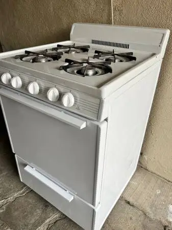 Small gas stove .