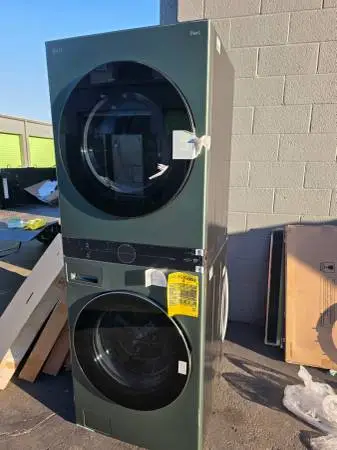 New ! Lg thinq tower washer and gas dryer 27