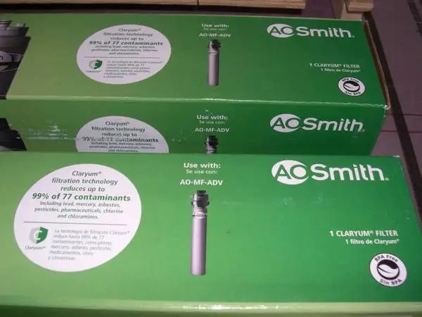 Two --- AO Smith Main Faucet Filter Replacements