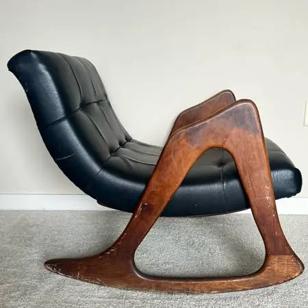Adrian Pearsall for Craft Associates Vintage MidCentury Rocking Chair