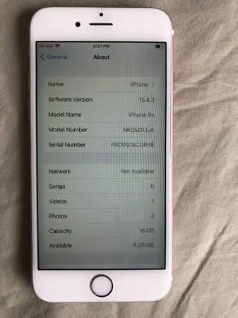 iPhone 6s - 16GB - Rose Gold A1688 T-mobile