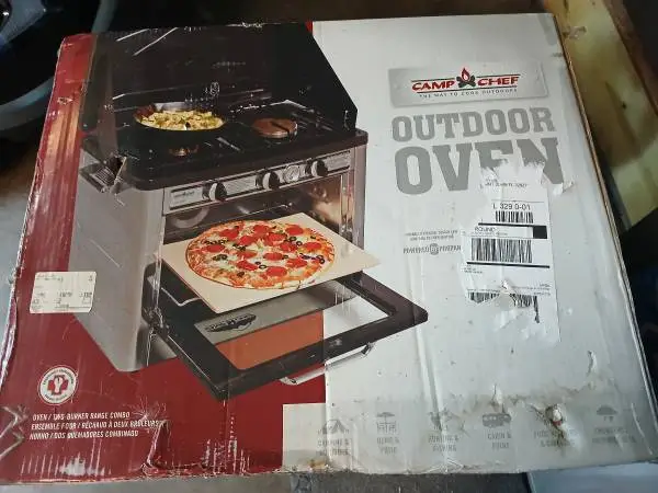 Camp chef  outdoor oven