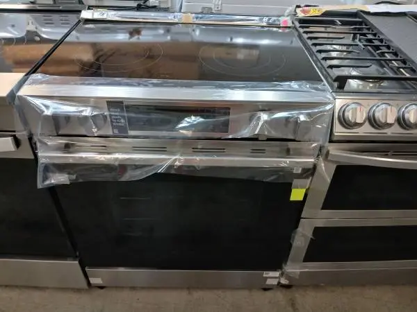 Samsung air fry new slide in electric stove