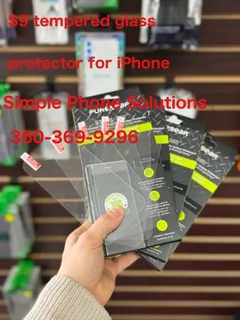 $9 Apple iPhone Tempered Glass Vancouver all iPhone models