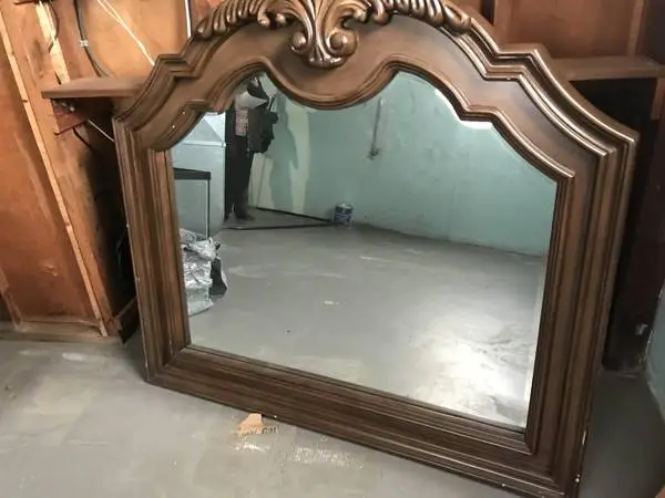 Wooden Mirror