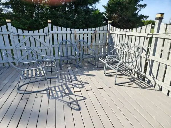 Aluminum Patio Chairs (4)