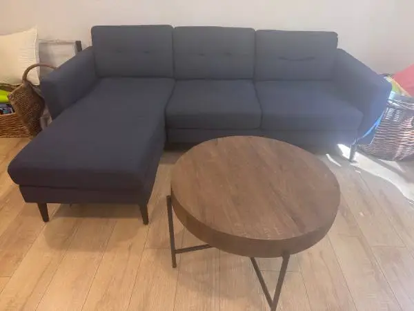 Burrow Nomad Plus Modular Sectional Sofa – Navy Blue – $950 OBO