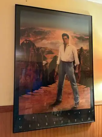 Elvis Presley from a 1987 Original Oil Painting by Tommy Merrifield