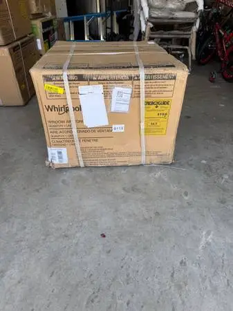 18,000 BTU 230V Window Air Conditioner Cools 1,000 sq. ft. with Heat