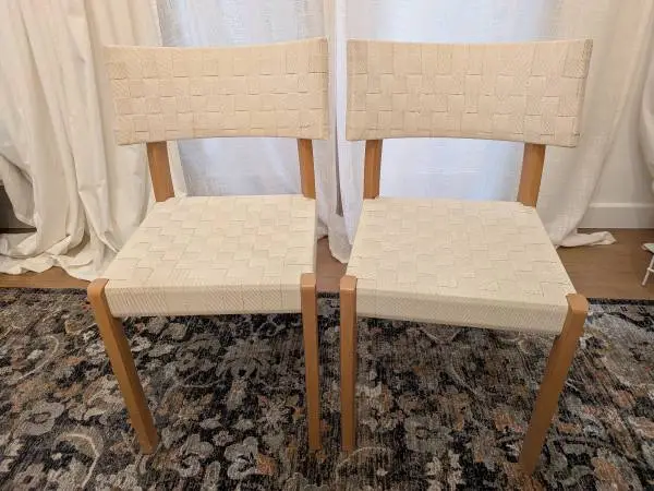 2 IKEA Fridolf Chairs