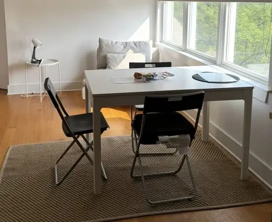 IKEA EKEDALEN - modern extendable dining table (fits 8)