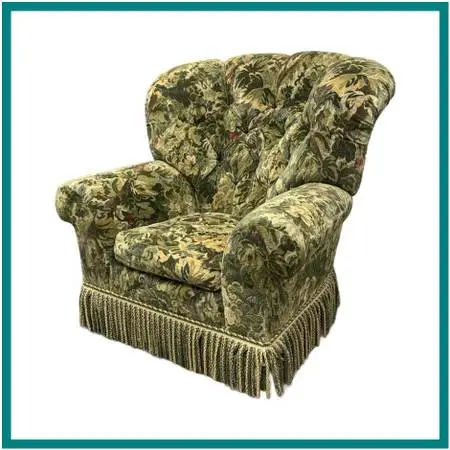 Summer Hill Ltd Floral Upholstered Armchair