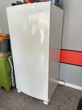 Whirlpool standup freezer