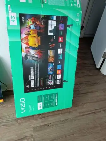 Like New 1 wk old VIZIO 43 in. Smart TV