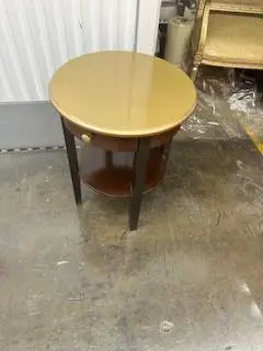 SIDE,COFFEE TABLE WITH DRAW,  glass top,FLOOR SAMPLE
