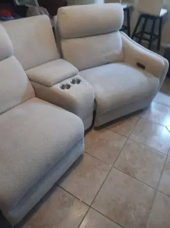 White couches