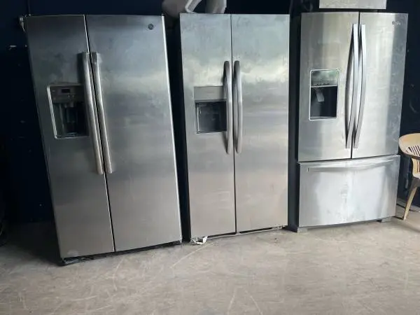 Stainless steel refrigerators