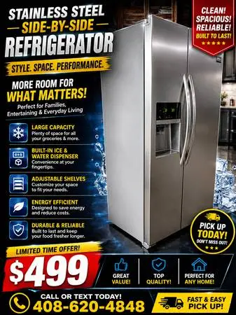 Frigidaire Side by Side Refrigerator