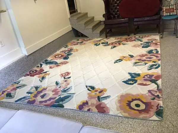 8x10 handwoven wool rug