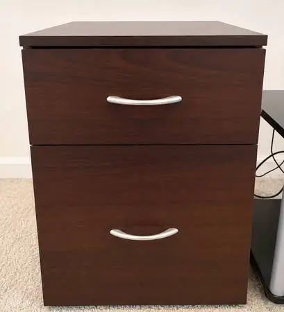 2 Drawer Business File Cabinet - Deep Espresso