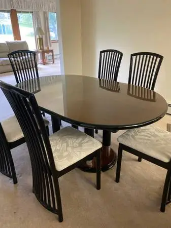 Dining Table with 6 Chairs