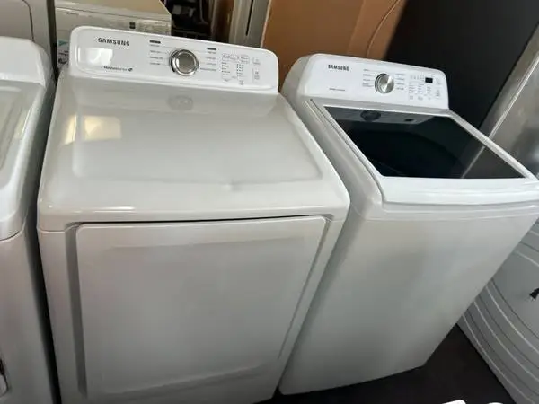 Samsung Side by Side Washer and Dryer Set