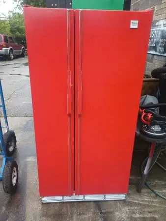 Whirlpool Super Cool Retro Side by Side Refrigerator