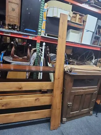 Solid Wood Full Bed Frame