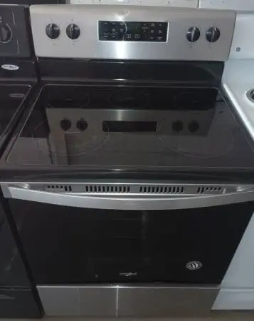 Kenmore Stainless Steel Glass Top Electric Stove