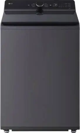 LG Agitator Large ( 5.3-cu ft ) Top-Load Washer ( Matte Black Warranty