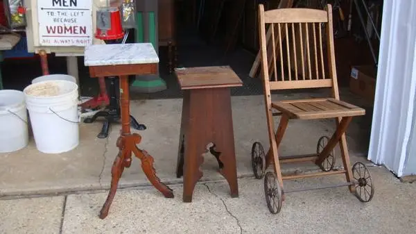 2 diff pieces of antique furniture see pic &ad choice each
