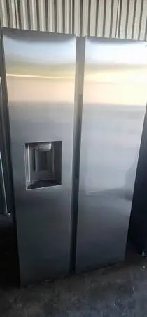 Samsung June 2025 model side by side refrigerator close to new