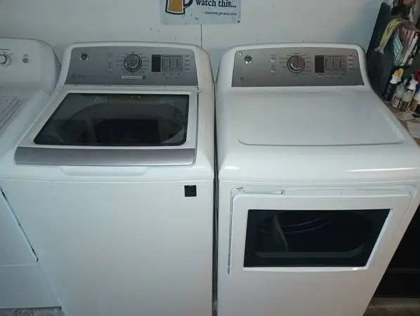 Modern Matching GE Washer& Electric ⚡Dryer