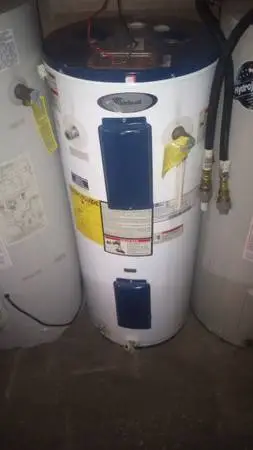 30 gallon Whirlpool electric hot water heater