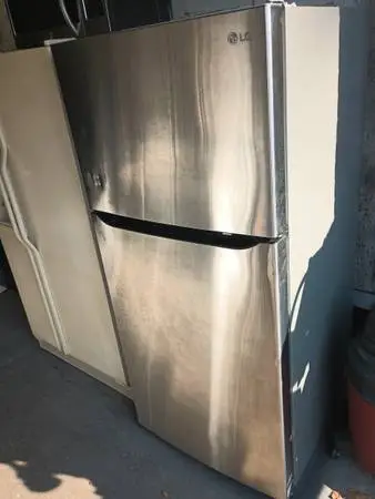 Stainless Steel LG Refrigerator