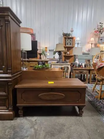 Vintage Cedar Trunk