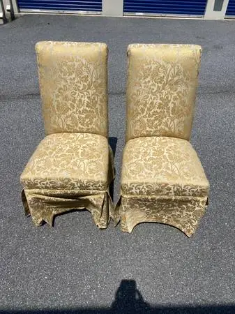 Pair of Skirter Dining Side Chairs