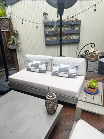 Outdoor furniture cushions