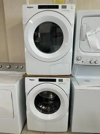 Whirlpool washer & Electric VENTLESS dryer LIKE NEW W/ WARRANTY!