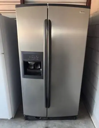 Kenmore Stainless Steel Refrigerator And Freezer
