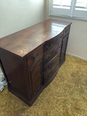 Vintage buffett cabinet