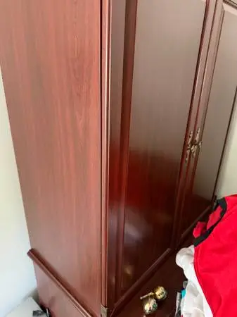 Beautiful armoire can be used as computer hutch