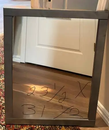 Vintage Solid Wood Framed Mirror