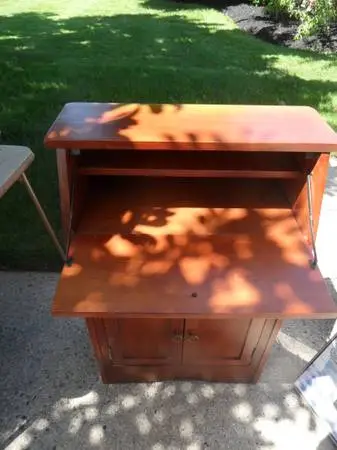 Desk  and Corner cabinet