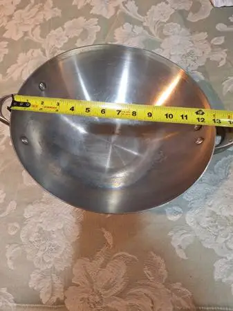 Wok, strainers