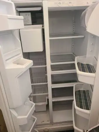 Kenmore refrigerator side by side