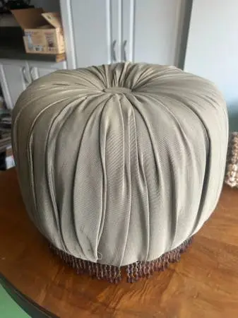 Small tound Ottoman