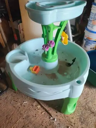 Childrens water play water table