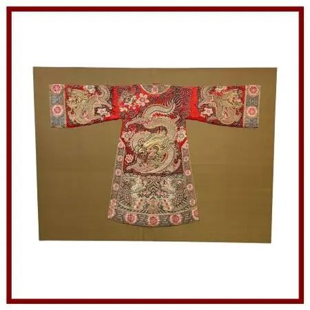 19th Century Dragon Kimono Robe For Chinese Theater